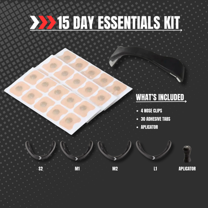 15 Day Essentials Kit Magnetic Nose Clip